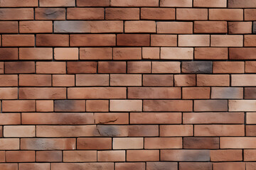 Obraz premium Brickwall background wallpaper with red bricks 