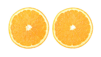 Orange fruit. Orange slice , mandarin, tangerine on transparent png