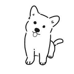 dog, animal, dalmatian, pet, puppy, cartoon, cute, white, isolated, canine, vector, illustration, animals, mammal, black, pets, funny, domestic, art, brown
