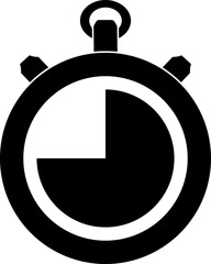 Stopwatch 45'' icon, transparent backgrounds