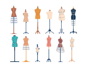 Adjustable Sewing Mannequins For Garment Sewing, Made Of Durable Materials, It Provides Women, Men and Kids