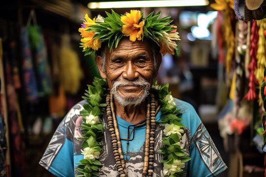 Einhemischer HawaiianerKI
