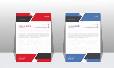 Modern Lettaehead Design Template