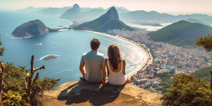 Urlauber P&auml;rrchen in Brasilien KI