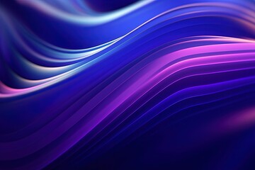 Fototapeta premium abstract futuristic background with pink blue glowing neon moving high speed wave lines and bokeh lights. Data transfer concept Fantastic wallpaper