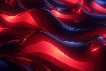 abstract futuristic background with pink blue glowing neon moving high speed wave lines and bokeh lights. Data transfer concept Fantastic wallpaper