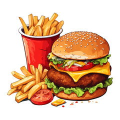 Hamburger Cheeseburger Fast Food PNG, Clipart, American Food, Breakfast, Breakfast Sandwich,