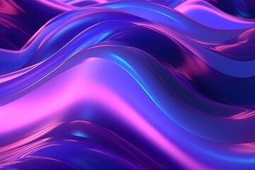 Fototapeta premium abstract futuristic background portal tunnel with pink blue glowing neon moving high speed wave lines and bokeh lights. Data transfer concept Fantastic wallpaper