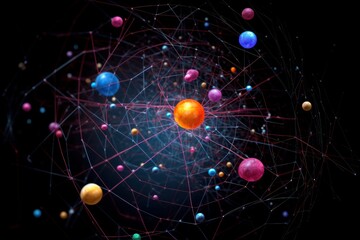 Quantum particles, quantum computer, galaxy-like 