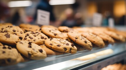 Cookies in a grocery store - food photography