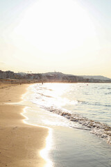 beach in pescara, italy