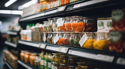 Tea in a grocery store - food photography