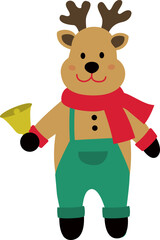 Obraz premium christmas deer