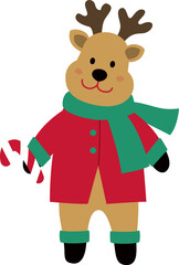 Obraz premium christmas deer