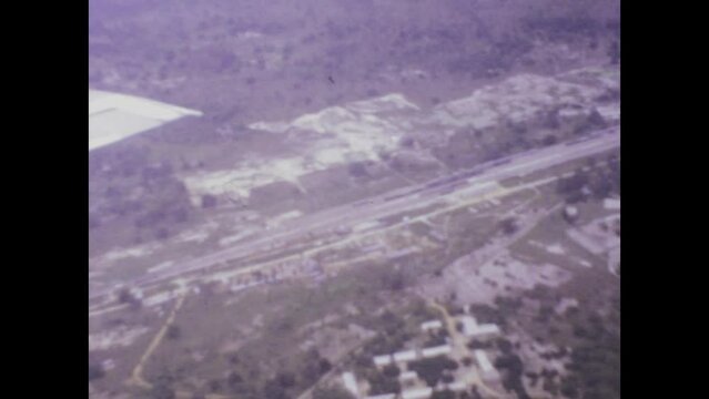 Kenya 1973, Through the Clouds: Aerial Views from the Plane Window in the 70s