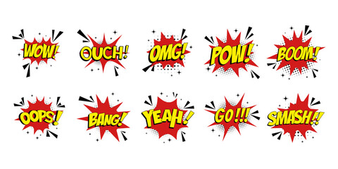 Text Comic Effect Set