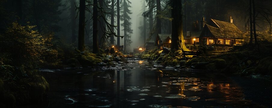 Cabin in the woods