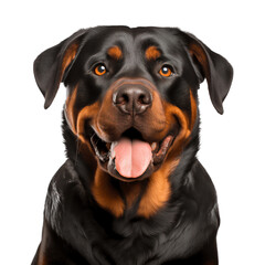 Obraz premium Dog on Transparent Background - Isolated, Pet, AI Generated