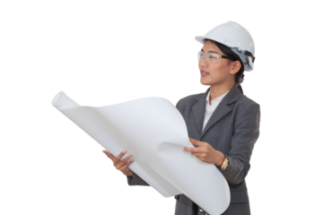 Maintenance engineer civil or Inspector visits the Construction site