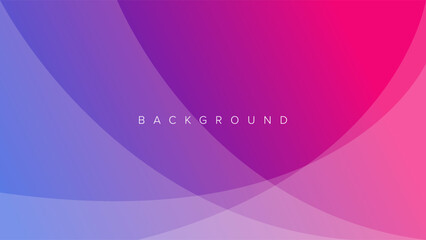 Abstract background banner curve color design
