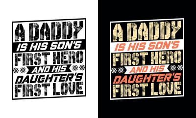 Father's Day t-shirt design template, Father's Day typography t-shirt design, Father's Day quotes t-shirt template.