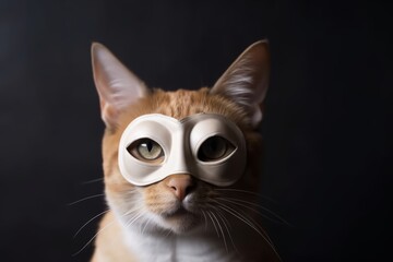 Purrfectly Stealthy: Cat in a Hero Mask Thwarts Villainous Schemes