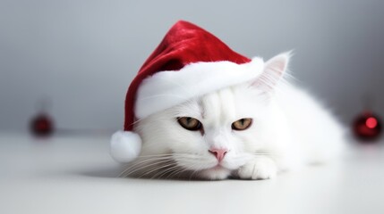 The Meowy Miracle: Cat Santa Makes Dreams Come True on Christmas