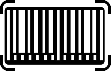Barcode Shopping icon, element for decoration.