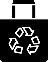 Fototapeta premium Tote bag Shopping icon, element for decoration.