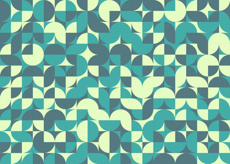 Abstract Geometric Pattern generative computational art illustration
