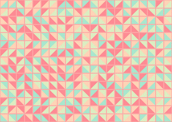 Abstract Geometric Pattern generative computational art illustration