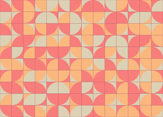 Abstract Geometric Pattern generative computational art illustration