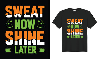 The fitness motivational typography Editable Print Ready Perfect Vector T-shirt design. The gym custom exercise merchandising Workout color shirt mug, boys and girls, design template and concept.