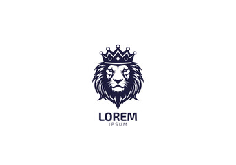 Lion Logo design icon vector