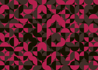 Obraz premium Abstract Geometric Pattern generative computational art illustration