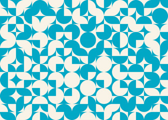 Abstract Geometric Pattern generative computational art illustration