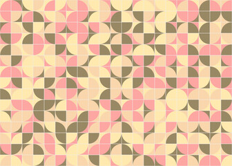Abstract Geometric Pattern generative computational art illustration