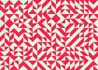 Abstract Geometric Pattern generative computational art illustration