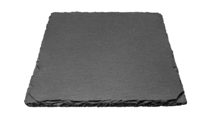Black slate board cut out