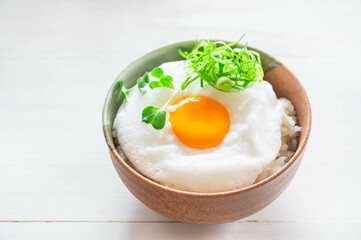 ふわふわたまごかけご飯