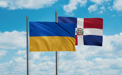 Belgium and Ukraine flag