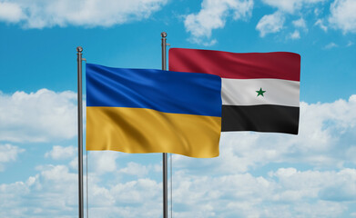Venezuela and Ukraine flag