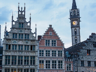 Gent in Belgien bei NAcht