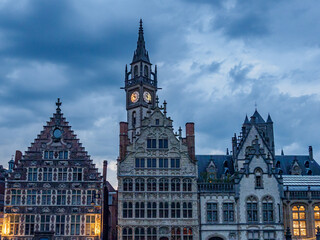 Fototapeta na wymiar Die Altstadt von Gent