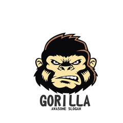 Design character mascot logo icon gorilla