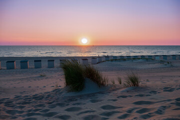 Sonnenuntergang am Meer