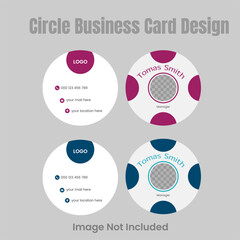 modern business card design template