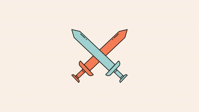 Two Swords animated | Gaming, Battle, YouTube