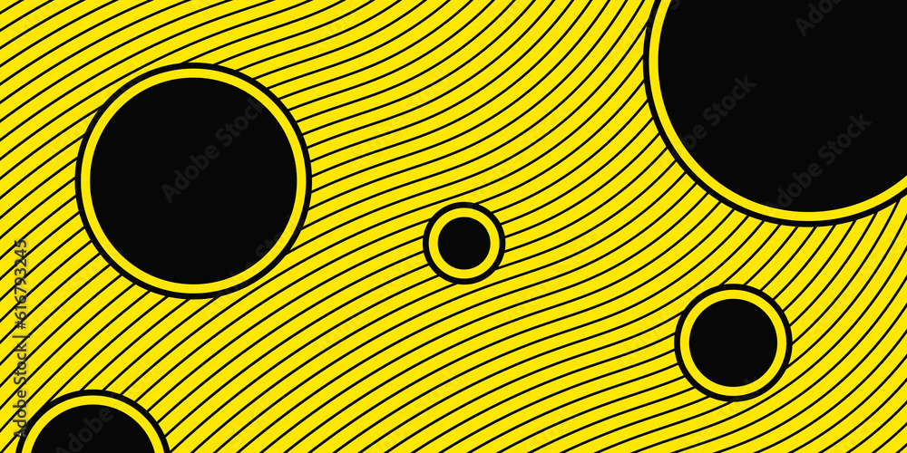Poster minimal geometric design template. minimalistic shapes.