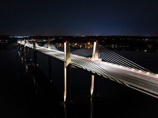 St. Croix Crossing Bridge at Night